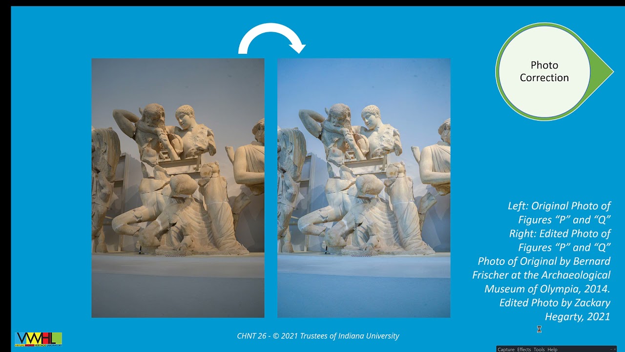 Zack Hegarty on West Pediment of Temple of Zeus at Olympia