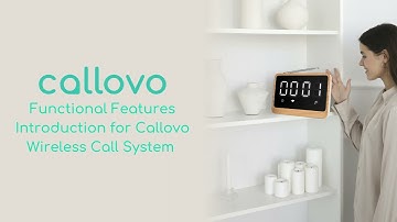 Functional Features Introduction Callovo Wireless Call System