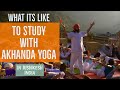 What it's like to Study with AKHANDA YOGA in Rishikesh, India! #yogainindia #rishikesh #yoga