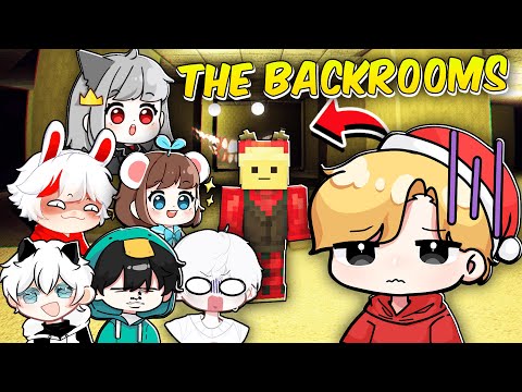 Kisa Và Băng Cướp Sa Mạc, SKSP Thoát Khỏi The Backrooms Trong Minecraft !!!