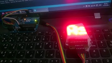 prayer name by arduino and 8*8 dot matrix