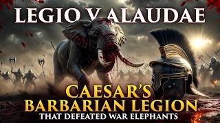 Legio V Alaudae: Julius Caesar's Barbarian Legion That Defeated War Elephants