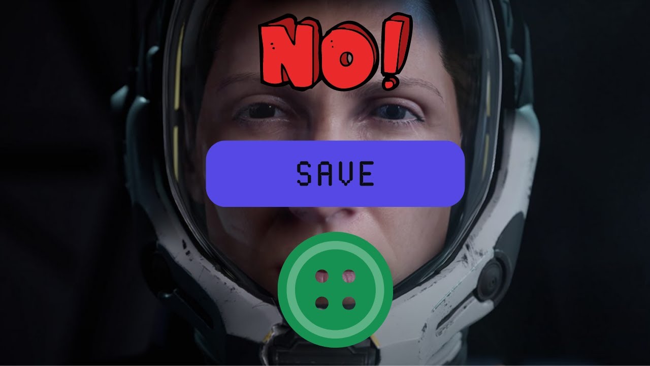 Returnal Update - Correction - There is NO Save Button