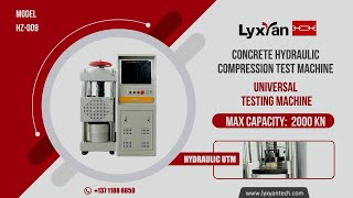 Concrete hydraulic Compression universal strength testing machine