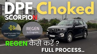 ScorpioN DPF problem resolved I REGEN I Diesel Particulate Filter clogged @ScorpioNTrekker
