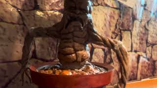 Gemmy Prototype Halloween Animated Harry Potter Haunted Planter Mandrake Warner Bros