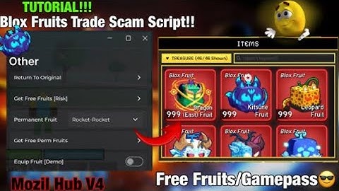 BEST BLOX FRUIT TRADE SCAM SCRIPT 2025
