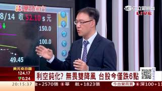 0814 MSCI衝擊減小 台股小跌守8300  | 三立財經台CH88 | 88理財有方 | 財經主播 王志郁