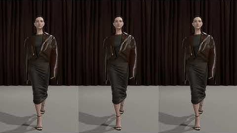 3D modeling process in Style3d