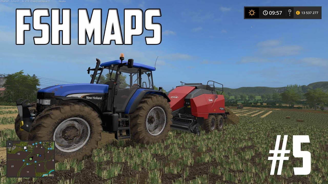 FARMING SIMULATOR FSH MAP V 6 EPISODE 5 - YouTube