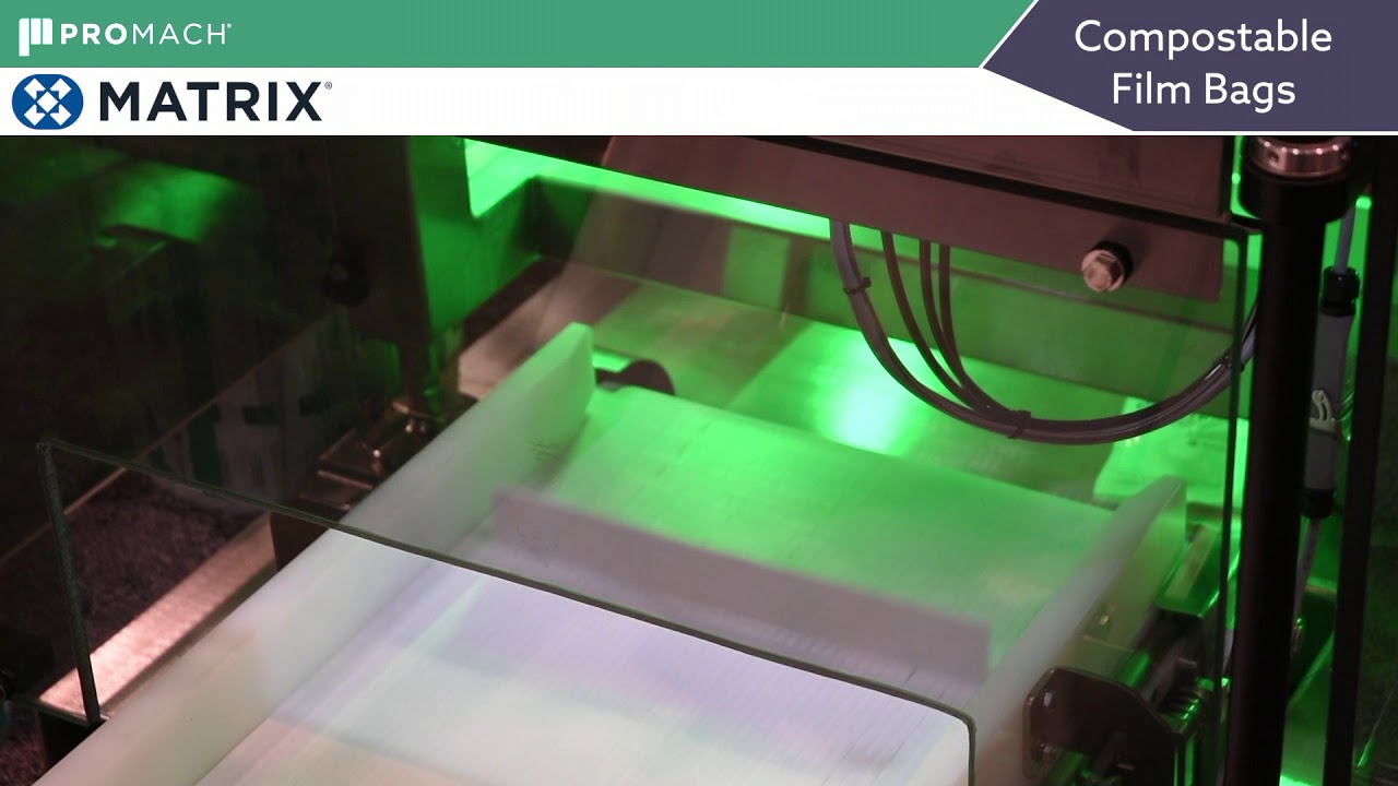 Compostable Film Pillow Bags are Produced on a Matrix Mercury