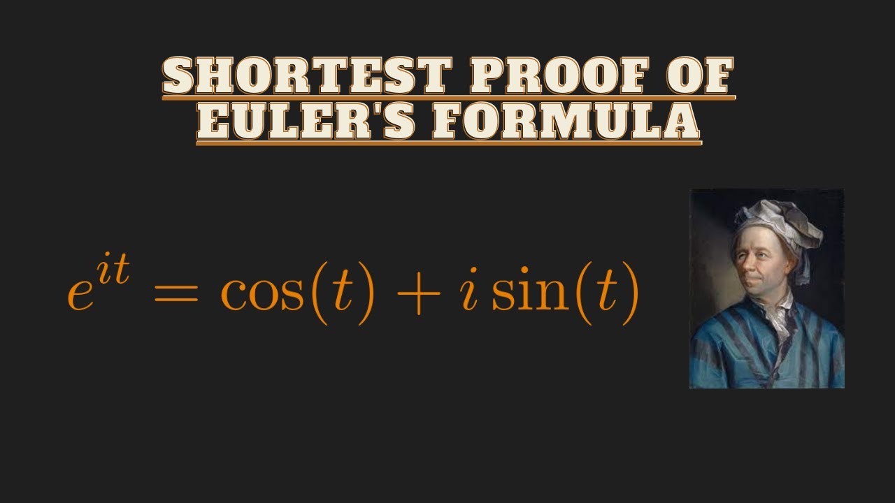 Shortest Proof of Euler's Formula?