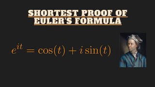 Shortest Proof of Euler's Formula