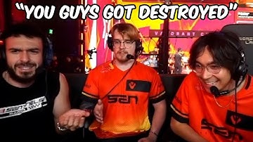 Tarik & TenZ Interviewing Sen Zellsis After Their Loss Against G2