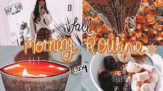 autumn morning routine 2020 | cosy & productive *aesthetic*