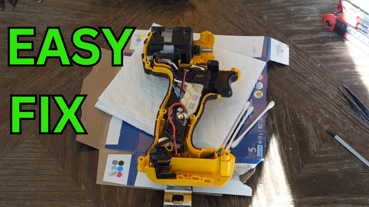 Dewalt Cordless Drill Repair - Easy Fix