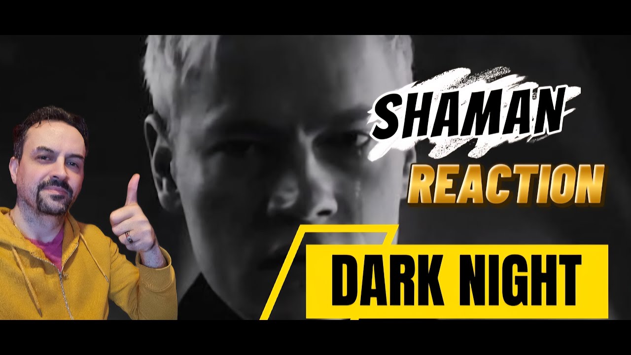 SHAMAN DARK NIGHT Ярослав Дронов - Тёмная ночь REACTION