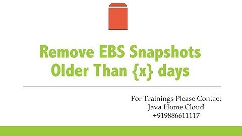 AWS - Boto3: Deleting EBS Snapshots, older than X days