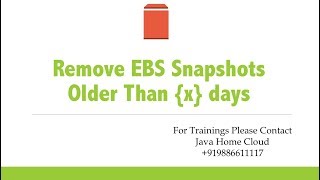 AWS - Boto3: Deleting EBS Snapshots, older than X days