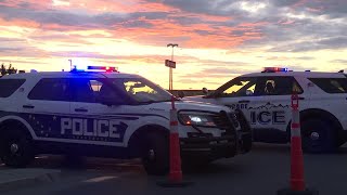 Large police presence closes down portion of Old Seward Highway