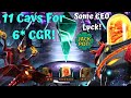 11 Cavs For 6* CGR! CEO Luck Finally! Cosmic Ghost Rider Featured Cavalier Crystal Opening! - MCOC