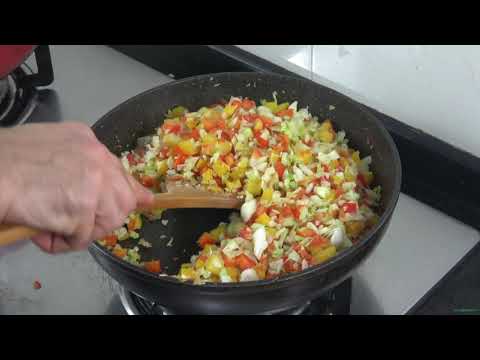 super-healthy-"oil-free-&-water-fried"-fried-rice-recipe