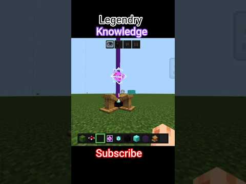 legendary knowledge you should know about in Minecraft before you die 😯 #minecraft #gaming #shots