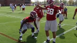 Alabama DB Drills