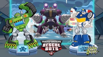 Transformers Rescue Bots: Disaster Dash - Hero Run #14 | Destroy the Morbot King! By Budge Studios