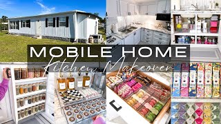 ULTIMATE MOBILE HOME KITCHEN MAKEOVER | Mobile Home Cleaning | Kitchen Organization Ideas with TEMU by LGQUEEN Home Decor 236,292 views 4 months ago 25 minutes