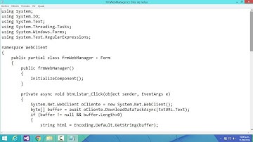 Programación Asíncrona con Redes en .NET - Demo 02