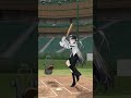 バッターボックスに立ってみた🐰⚾