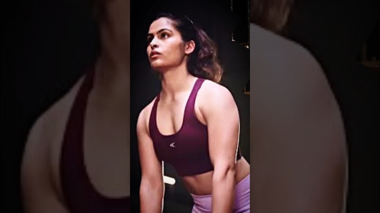 😀 Workout of manu bhaker//paris olympics