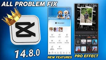 Capcut 14.8.0 Update - CapCut PRO Export & No Internet Problem Fix _Capcut New Update - Karan katke