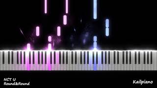 NCT U(엔시티 유) - Round\u0026Round / Piano Tutorial