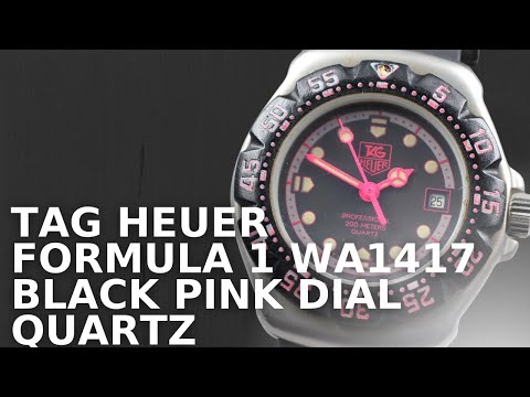 TAG Heuer Formula 1 ピンクダイアル TAG HEUER ENTHUSIAST: BUYING EXPERIENCE: TAG Heuer Formula 1