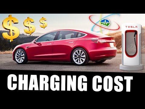 How Much Does it Cost to Charge a Model 3?