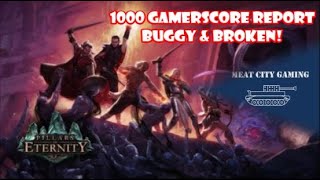 1000 Gamerscore Report // Pillars of Eternity: Complete Edition