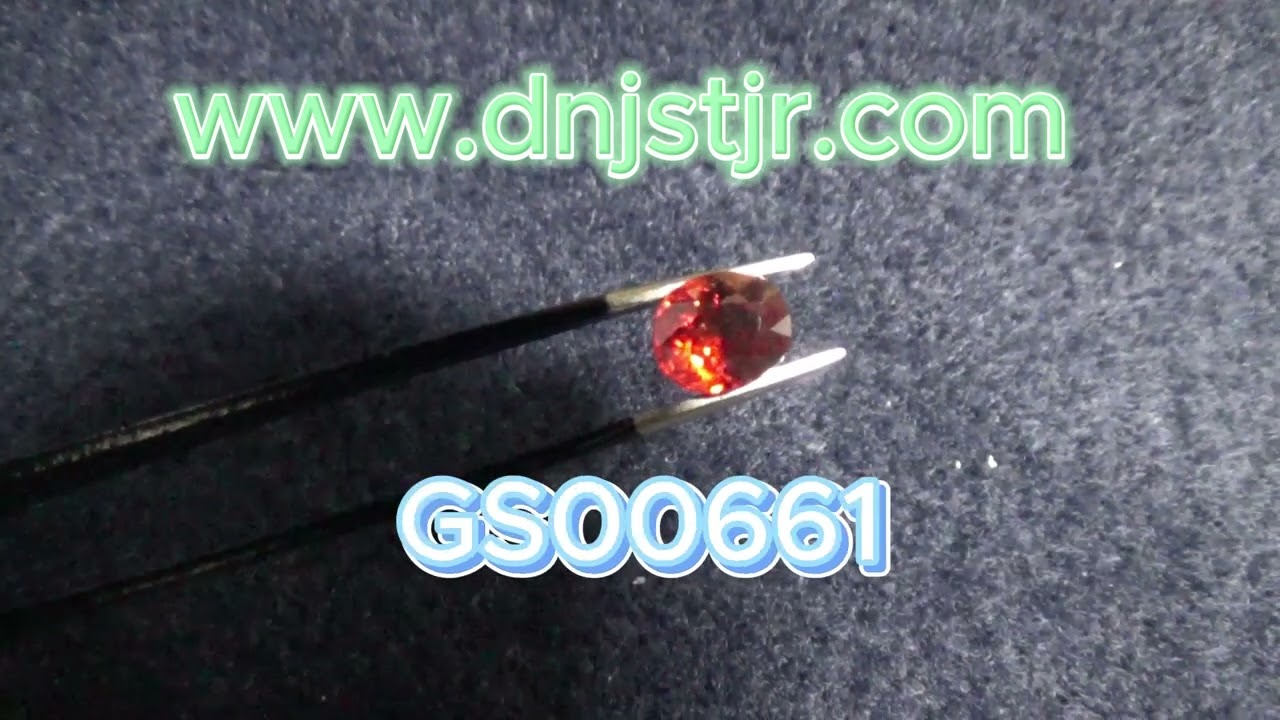 스페샤르타이트 가넷 GS00661 Spessatite Garnet 천연보석 