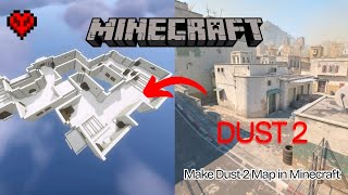 I Recreated CS:GO's DUST 2 in MINECRAFT... The Result Will Shock You! 😱