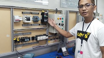 3 Phase Motor Control with VFD ( Variable Frequency Drive ) & a Control Panel #automation #foryou