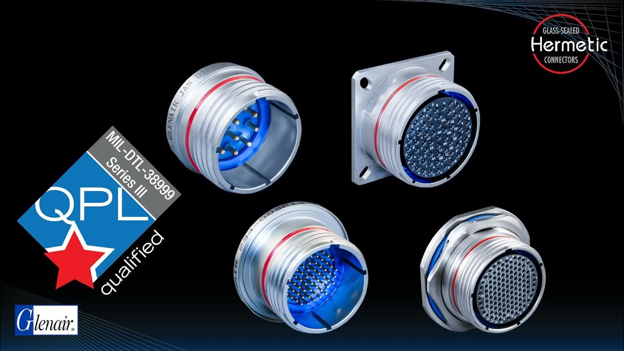 Hermetic Seal Connectors with GlasstoMetal or Lightweight Encapsulant