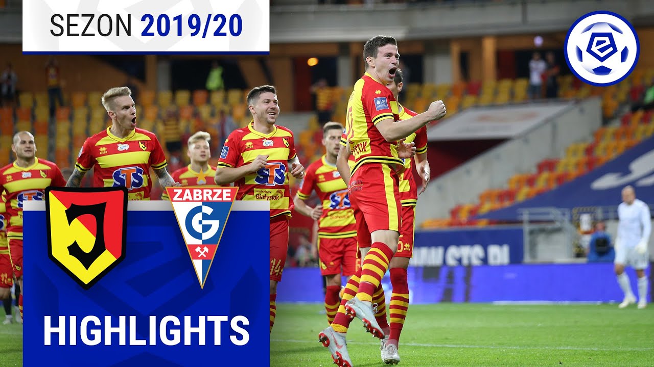 Jagiellonia Białystok - Górnik Zabrze 3:1 [Skrót] 5. Kolejka | 2019/20