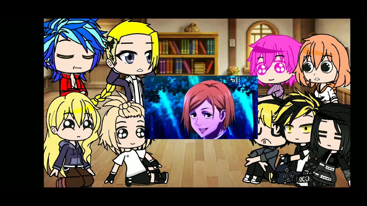 🔵Toyko revenge:reagindo ao takemichi as Nobara jujutsu kaisen⚫