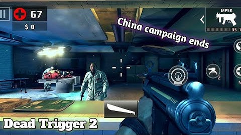 Gaurding scientists while they do experiment on zombie || Dead Trigger 2 gameplay (Android) part 19