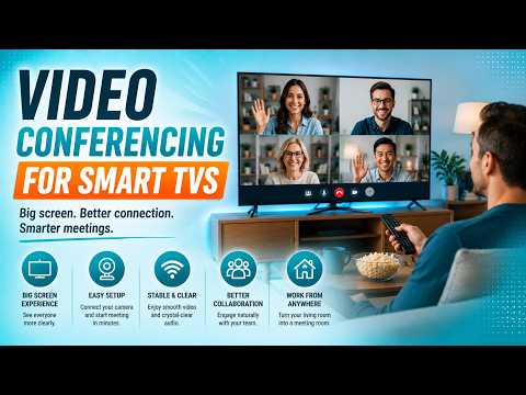 Video Conferencing on Smart TV: Top 5 Ways to Make Calls on the Big Screen 12 Video: video conferencing smart tv