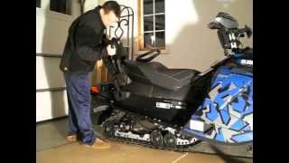 2012 Ski Doo 2 up seat install for REV XP XR XM snowmobile