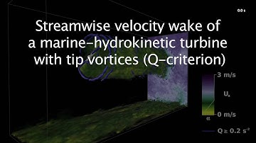 Computational Modeling of Turbine Wake Effects