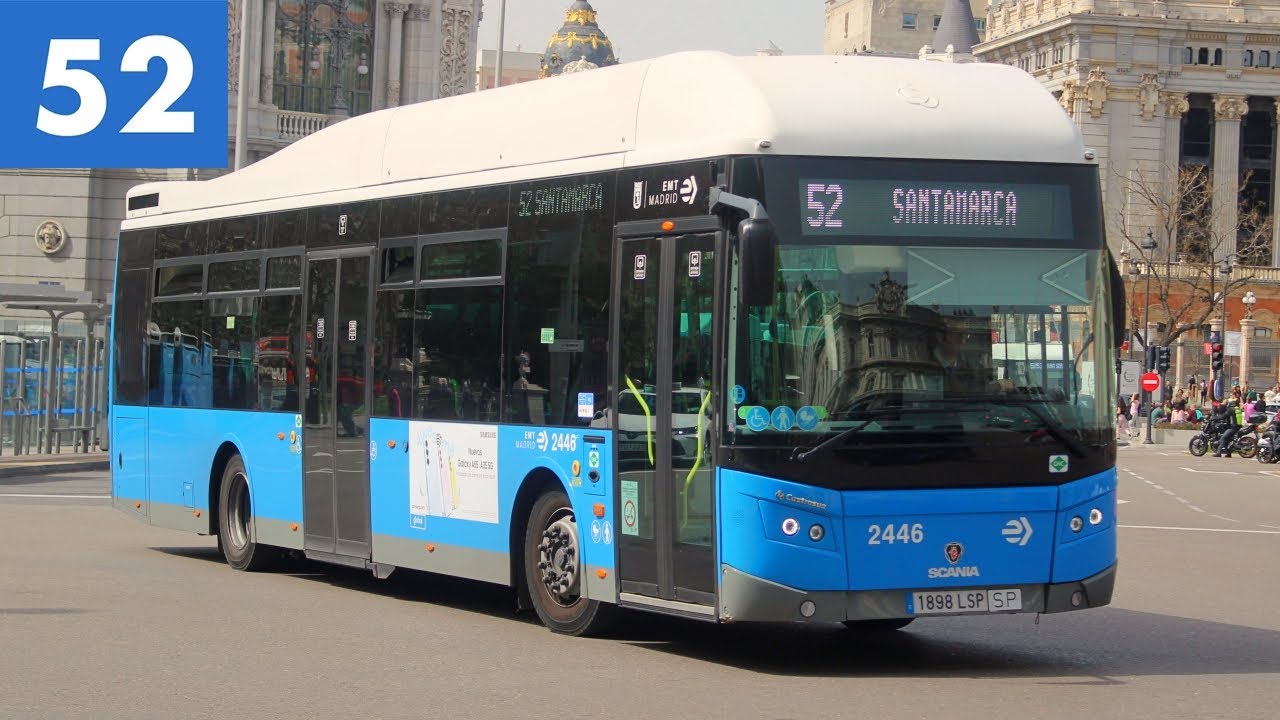 EMT Madrid | 52 Sol/Sevilla - Santamarca | Ida