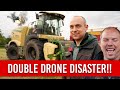 Killen bros krone bigx 1180  drone disaster farmflix behind the scenes  john mcclean  rachel
